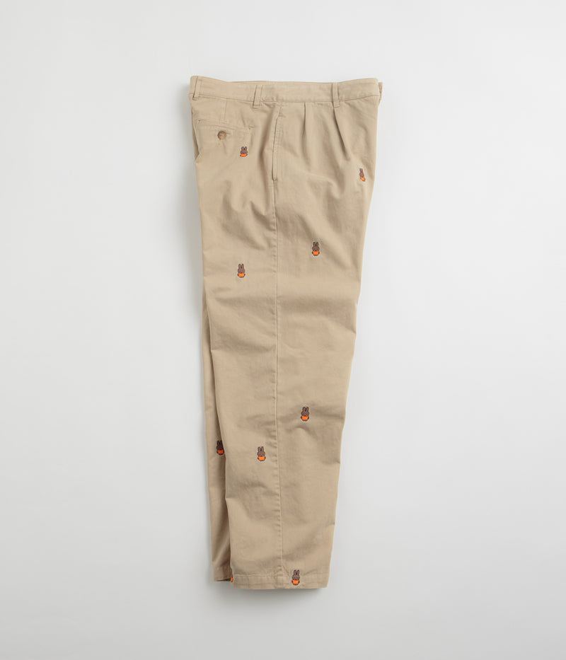 Pop Trading Company x Miffy Suit Pants in Khaki