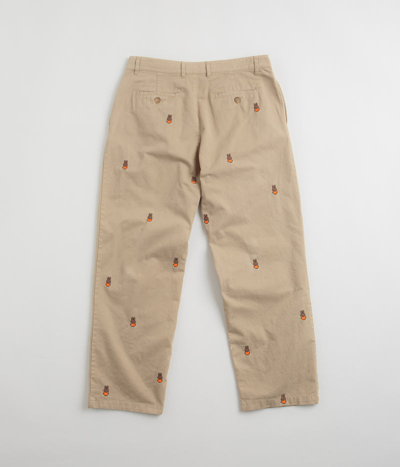 Pop Trading Company x Miffy Suit Pants in Khaki