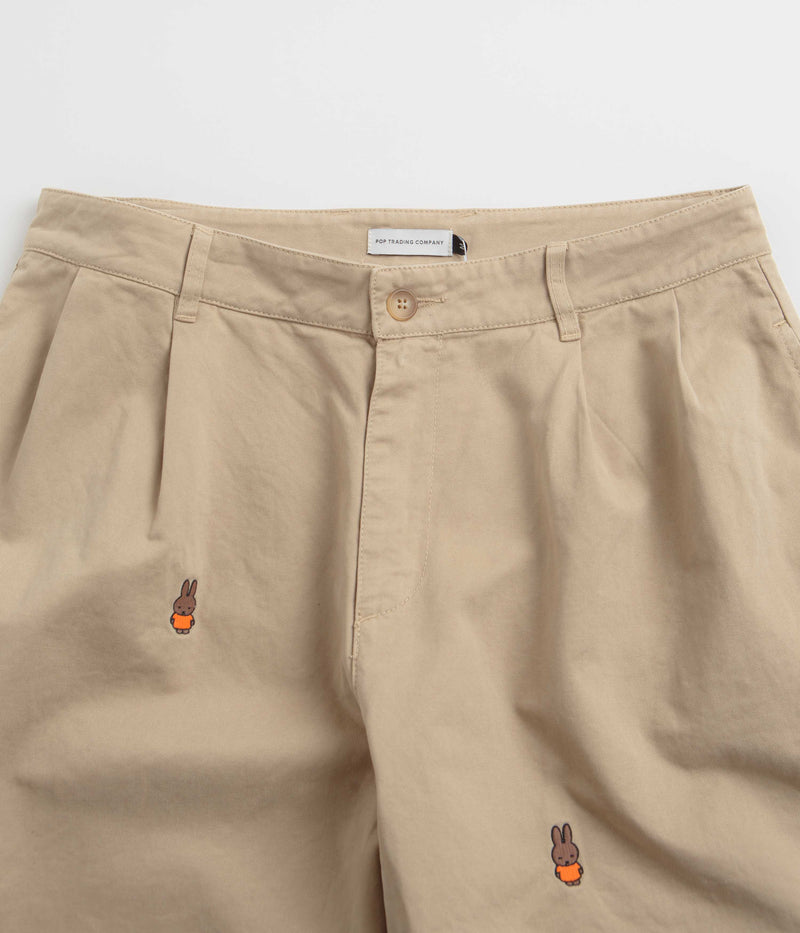 Pop Trading Company x Miffy Suit Pants in Khaki