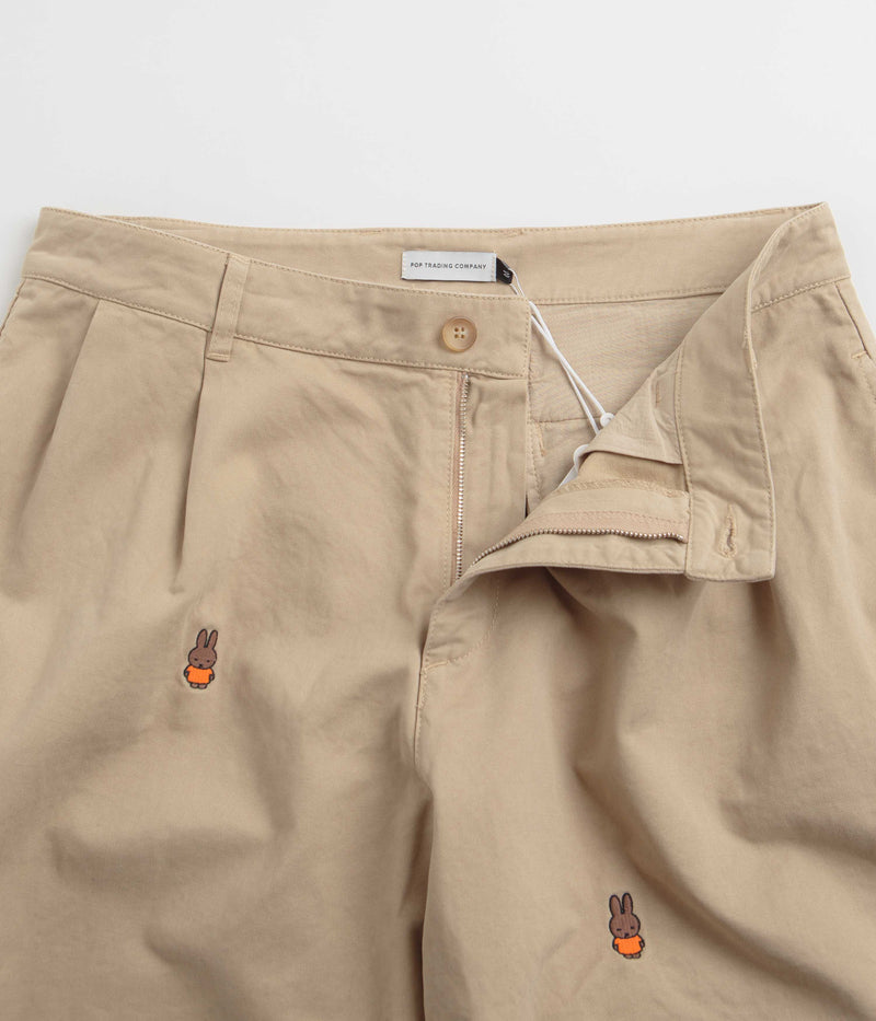 Pop Trading Company x Miffy Suit Pants in Khaki