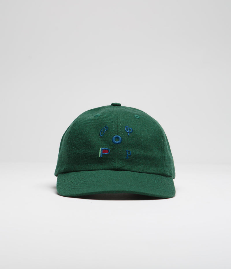 Pop Trading Company x Parra Cap in Dark Green