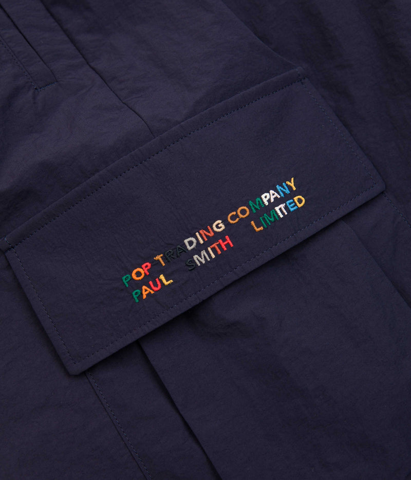 Pop Trading Company x Paul Smith Cargo Pants in Very Dark Navy