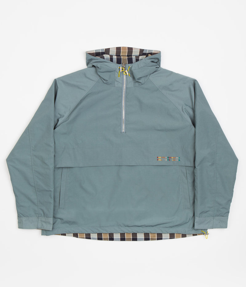Pop Trading Company x Paul Smith Reversible Cagoule in Blue