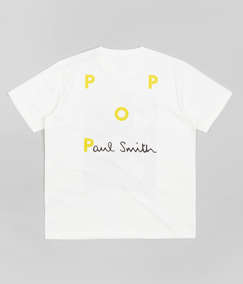 Pop Trading Company x Paul Smith Tulip Print T-Shirt in White