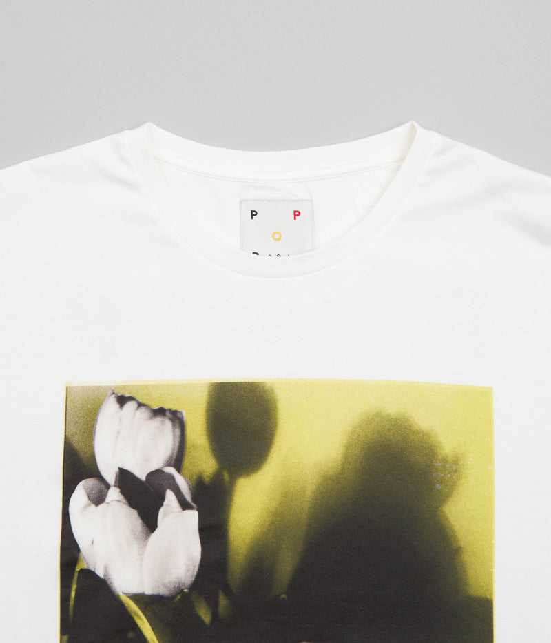 Pop Trading Company x Paul Smith Tulip Print T-Shirt in White