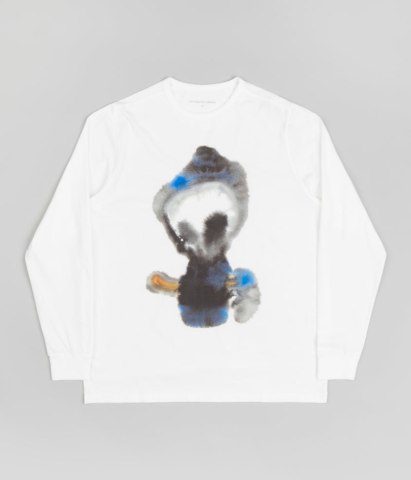 Pop Trading Company x ROP Long Sleeve T-Shirt in White