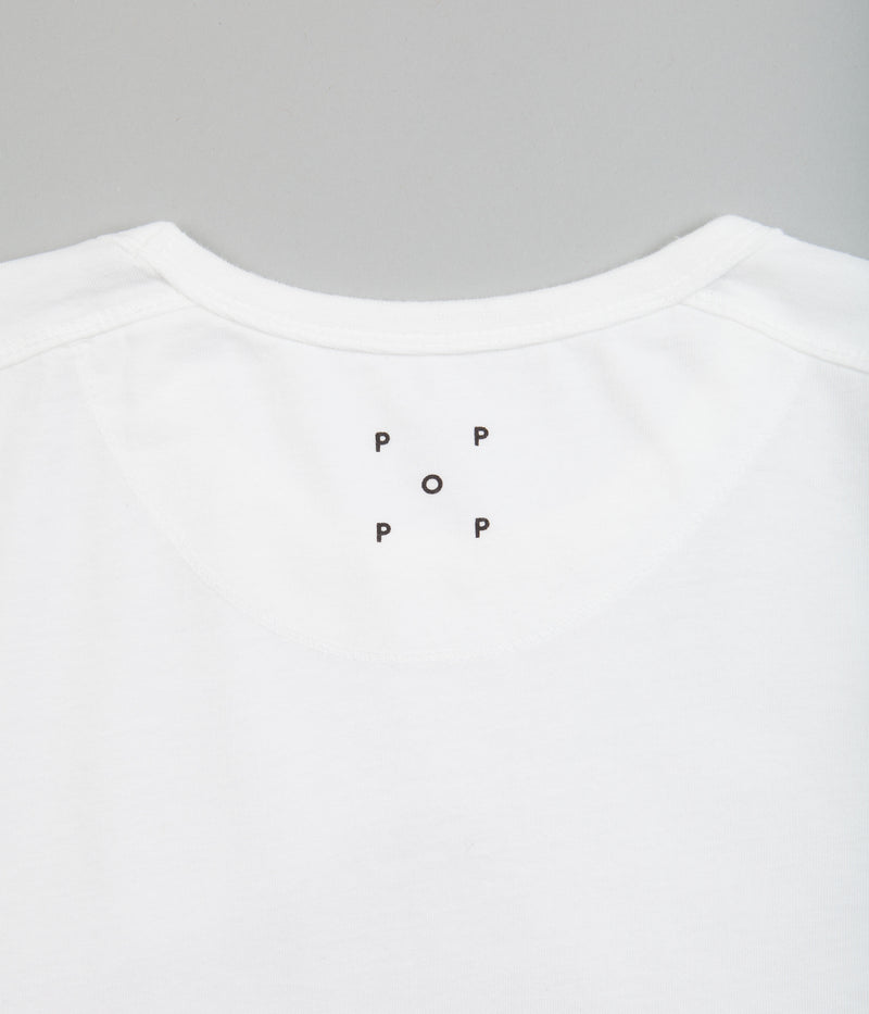 Pop Trading Company x ROP Long Sleeve T-Shirt in White