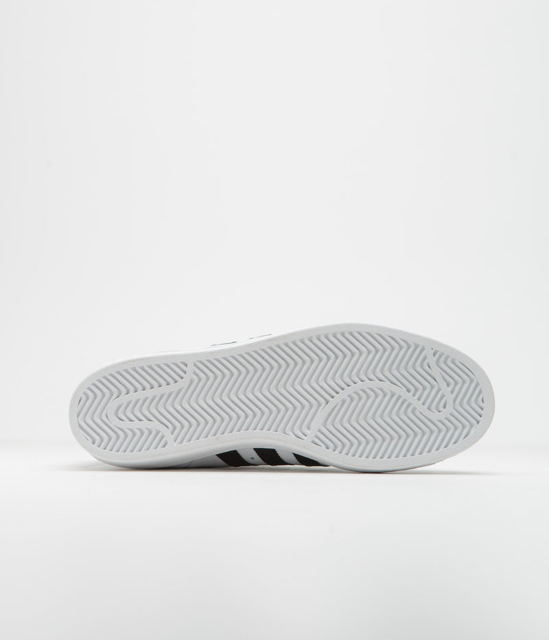 Adidas Pro Model ADV Shoes in FTWR White and Core Black / Gold Metallic