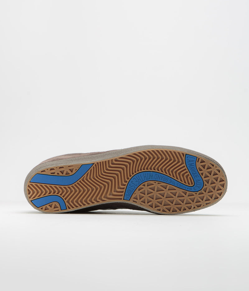 Adidas Puig Indoor Shoes in Brown and FTWR White / Bluebird