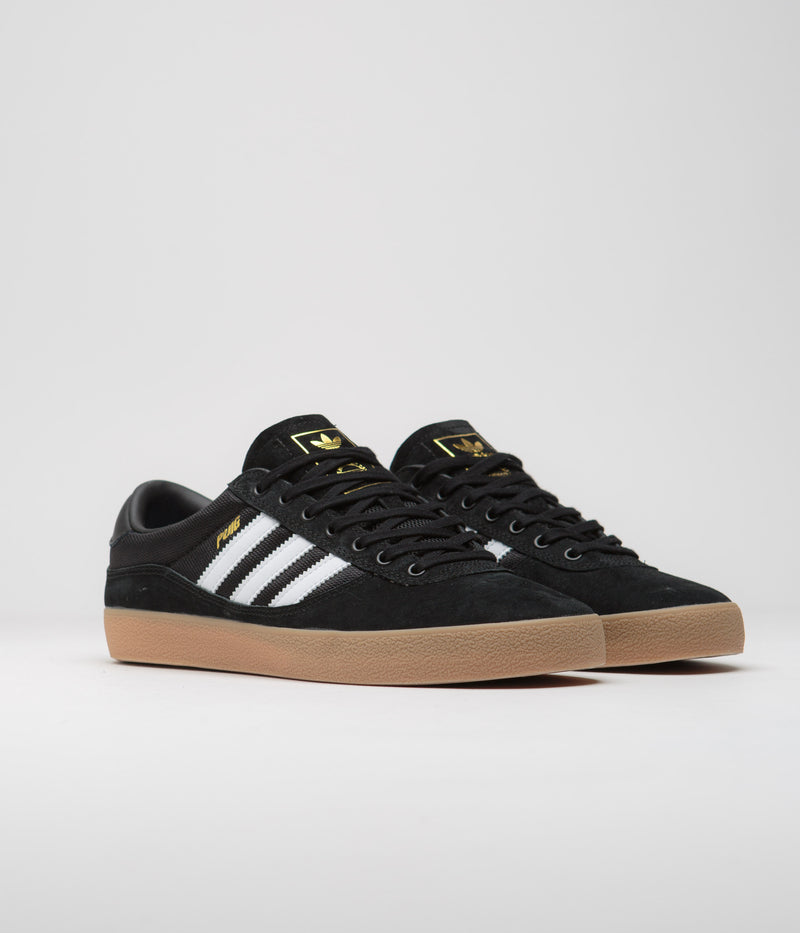 Adidas Puig Indoor Shoes in Core Black and FTWR White / Gum4