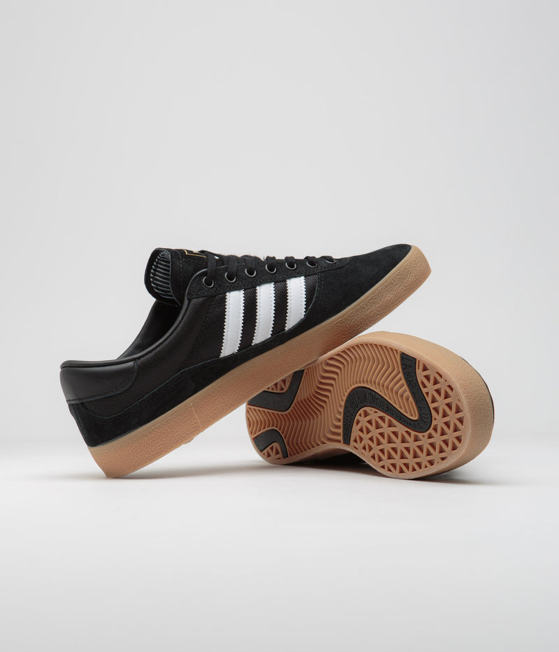 Adidas Puig Indoor Shoes in Core Black and FTWR White / Gum4