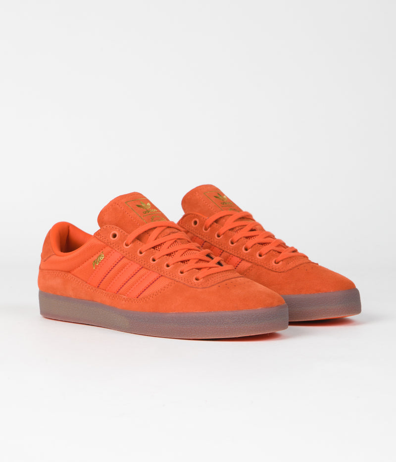 Adidas Puig Indoor Shoes in Semi Impact Orange and Semi Impact Orange / Gum5