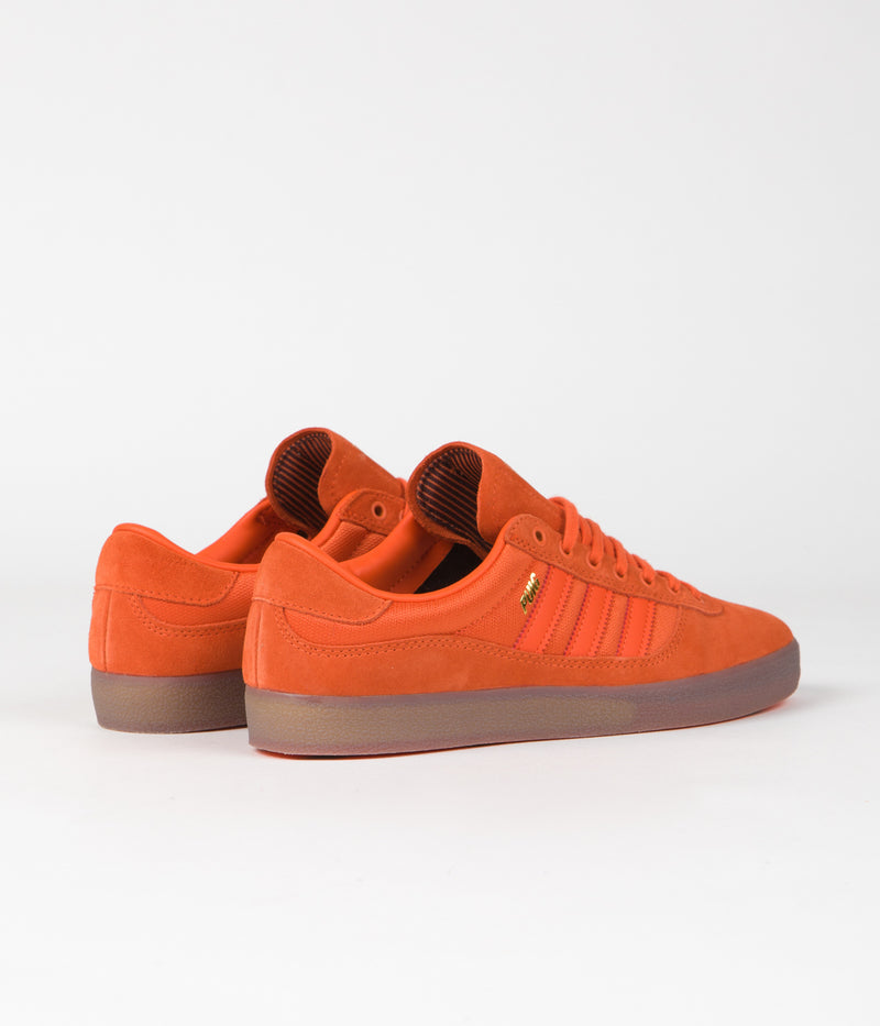 Adidas Puig Indoor Shoes in Semi Impact Orange and Semi Impact Orange / Gum5