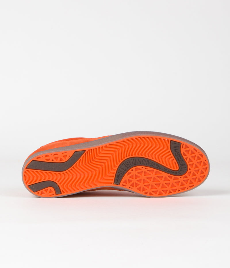 Adidas Puig Indoor Shoes in Semi Impact Orange and Semi Impact Orange / Gum5