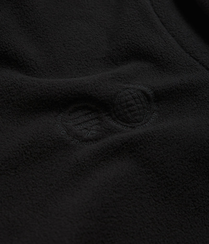 Purple Mountain Observatory Balaclava Fleece Hoodie in Black