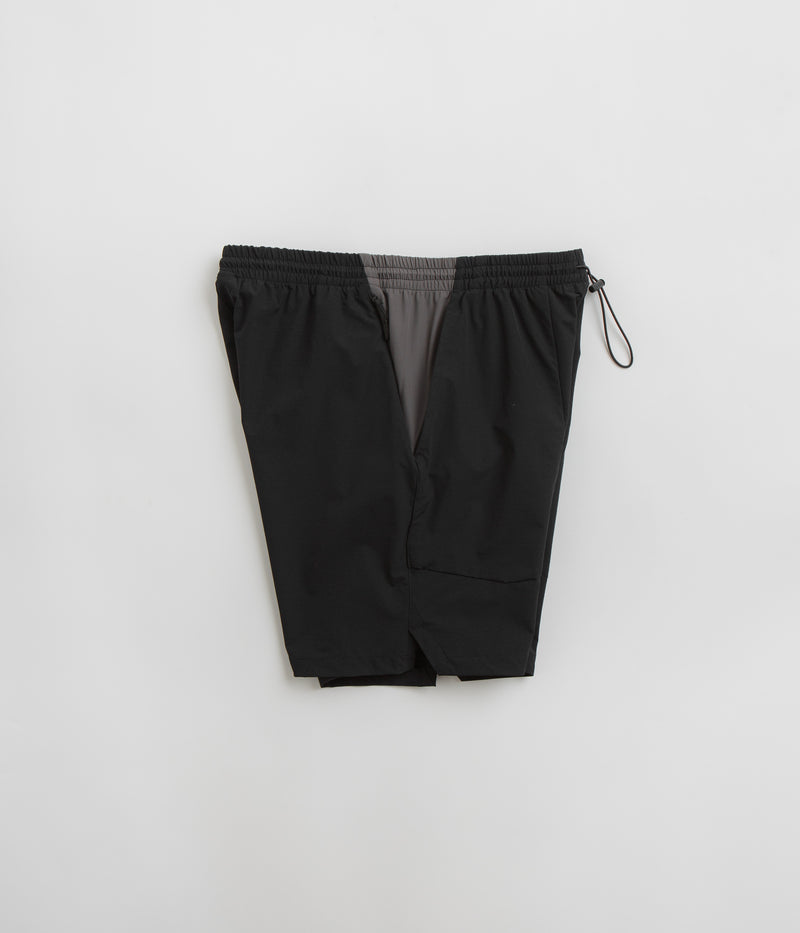 Purple Mountain Observatory Blocked Climbing Shorts in Black