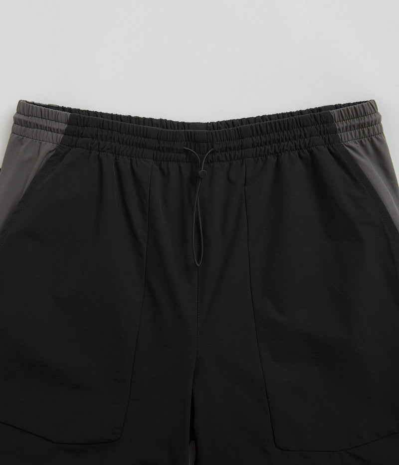 Purple Mountain Observatory Blocked Climbing Shorts in Black