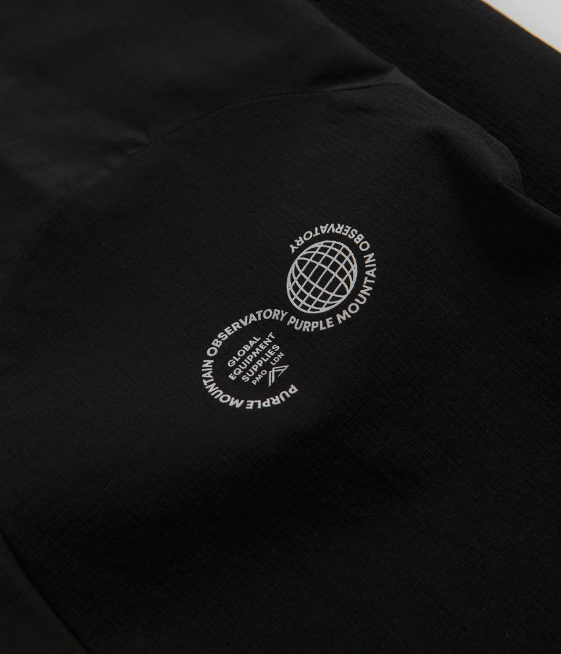 Purple Mountain Observatory Blocked Hiking Pants in Black