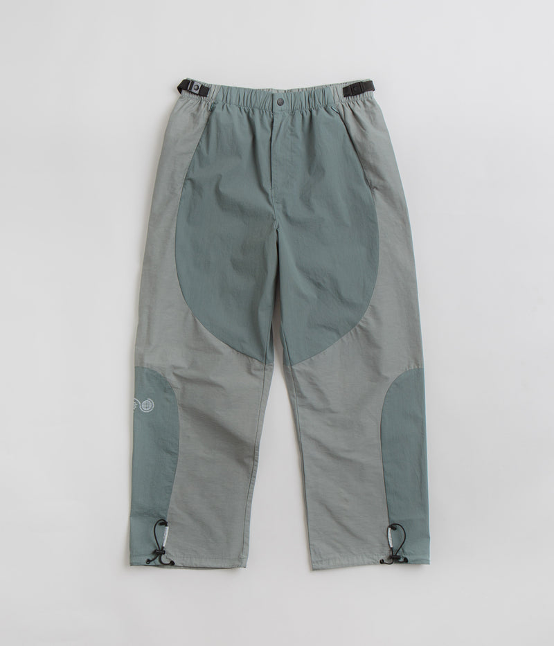 Purple Mountain Observatory Blocked Hiking Pants in Garment Dye Slate