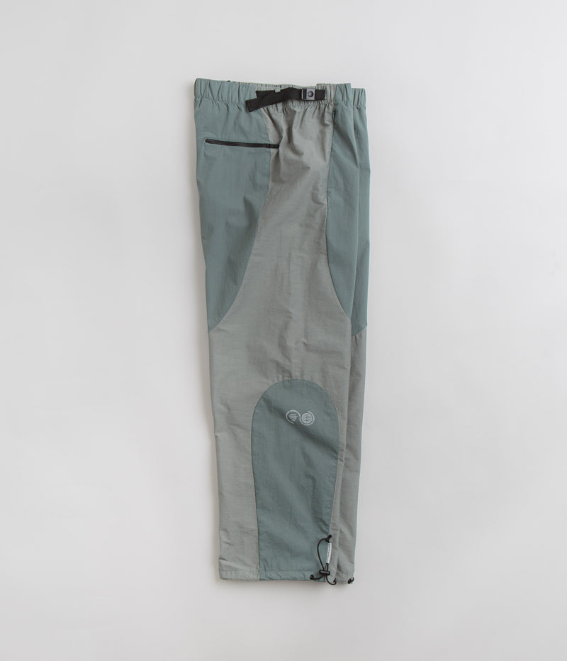 Purple Mountain Observatory Blocked Hiking Pants in Garment Dye Slate