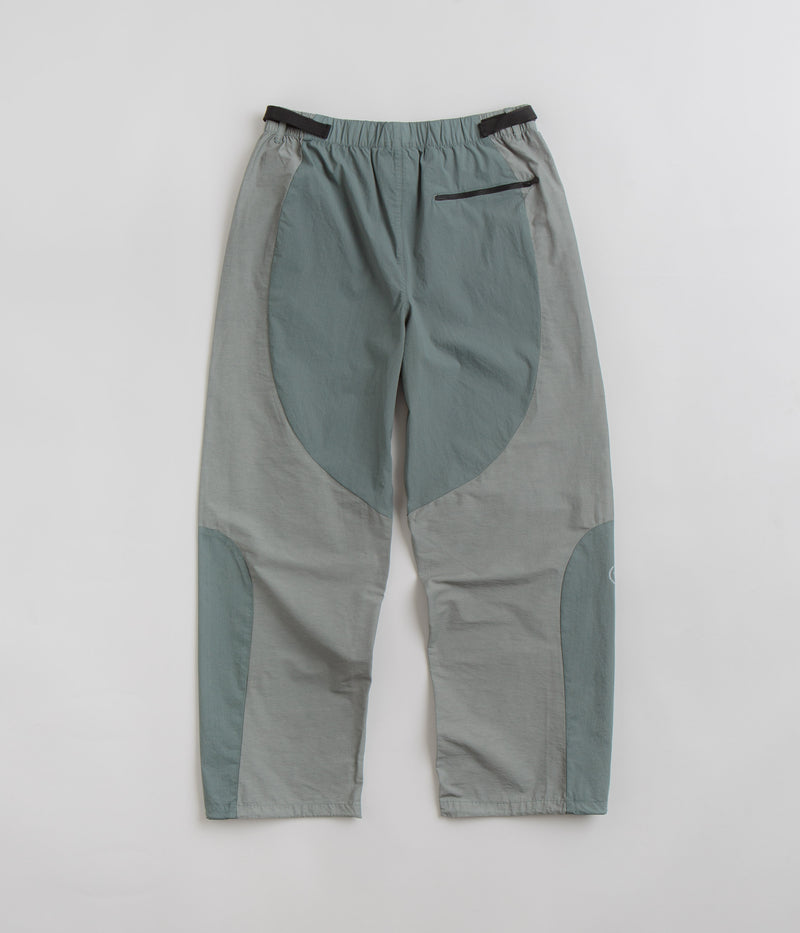 Purple Mountain Observatory Blocked Hiking Pants in Garment Dye Slate