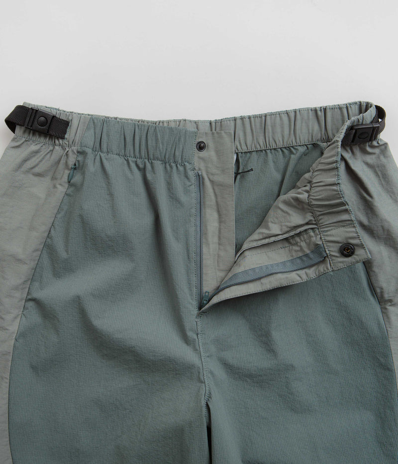 Purple Mountain Observatory Blocked Hiking Pants in Garment Dye Slate