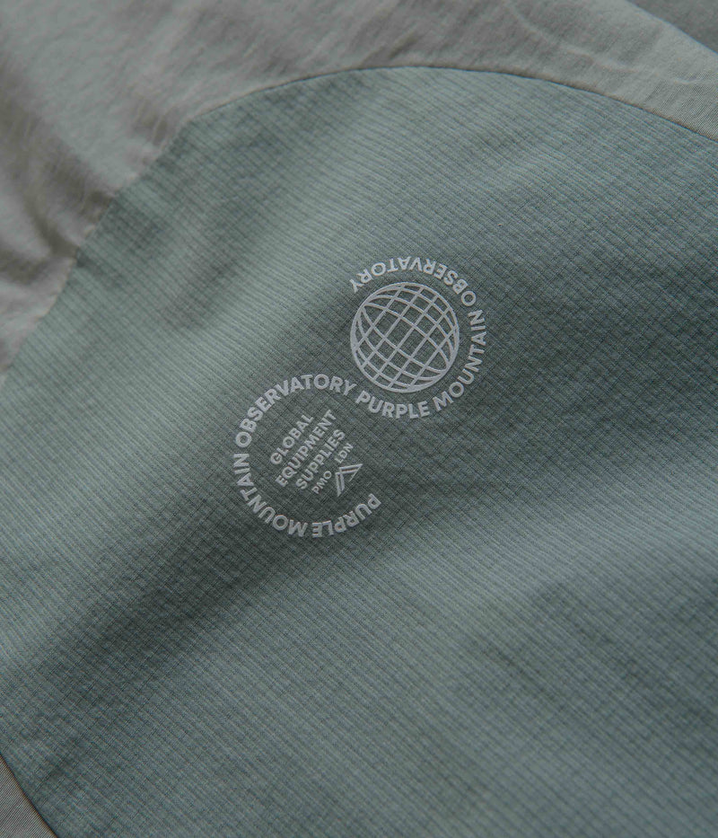 Purple Mountain Observatory Blocked Hiking Pants in Garment Dye Slate