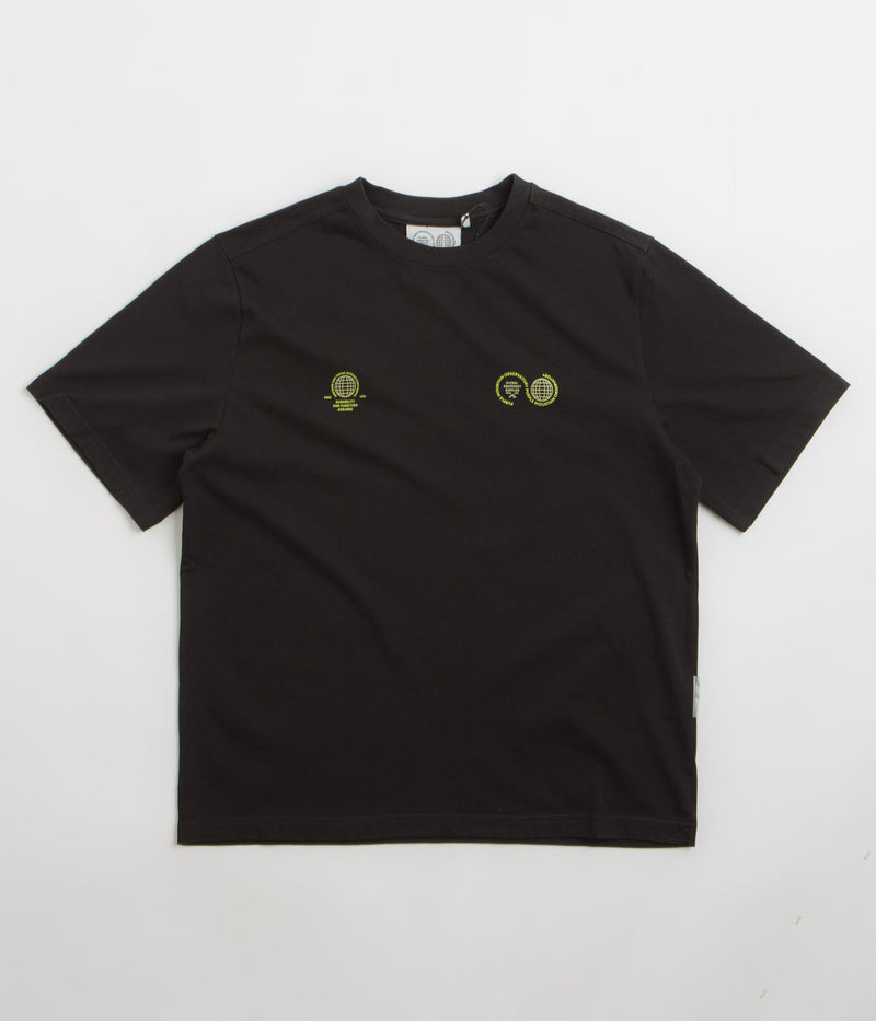 Purple Mountain Observatory Globe T-Shirt in Black