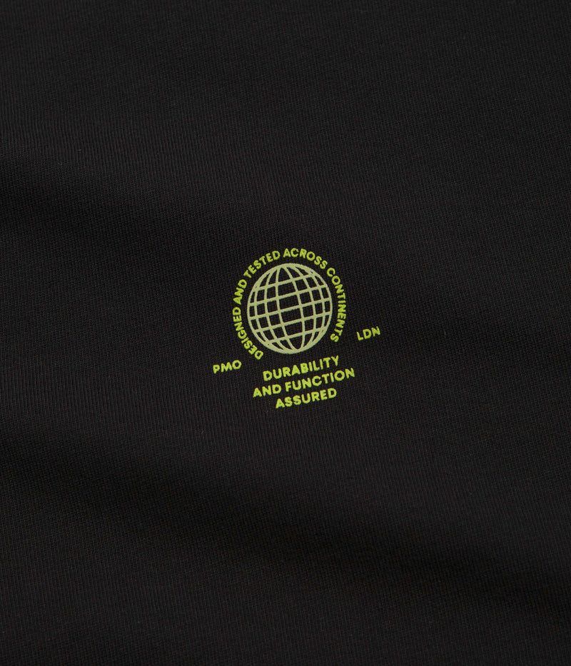 Purple Mountain Observatory Globe T-Shirt in Black