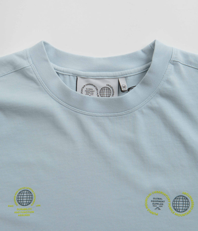 Purple Mountain Observatory Globe T-Shirt in Sky