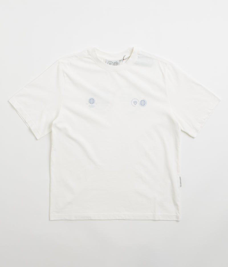 Purple Mountain Observatory Globe T-Shirt in White