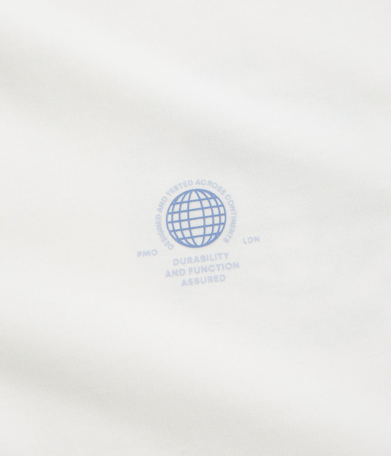 Purple Mountain Observatory Globe T-Shirt in White
