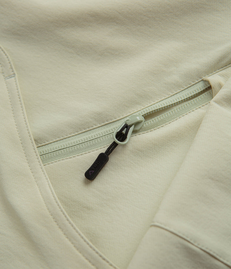 Purple Mountain Observatory Soft Shell Advanced Funnel Jacket in Bone