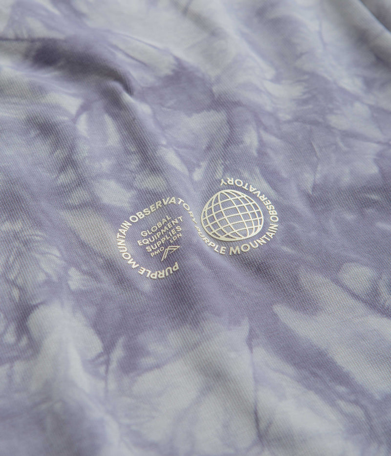 Purple Mountain Observatory Tie Dye T-Shirt in Ice Tie Dye
