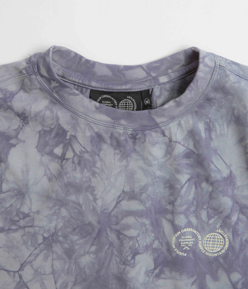 Purple Mountain Observatory Tie Dye T-Shirt in Ice Tie Dye