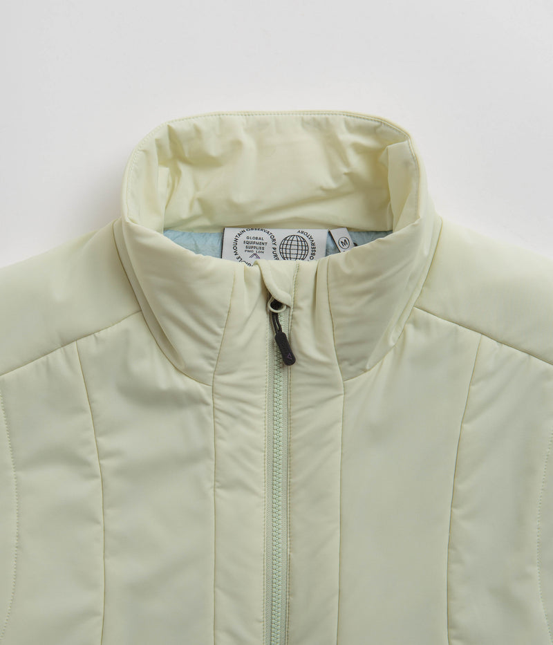 Purple Mountain Observatory Water Repel Kyoto Quilted Vest in Bone