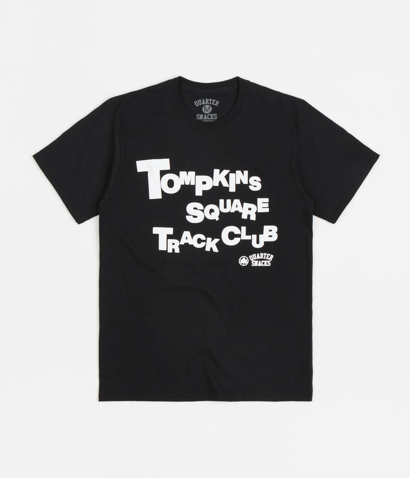 Quartersnacks 2023 Track Club T-Shirt in Black