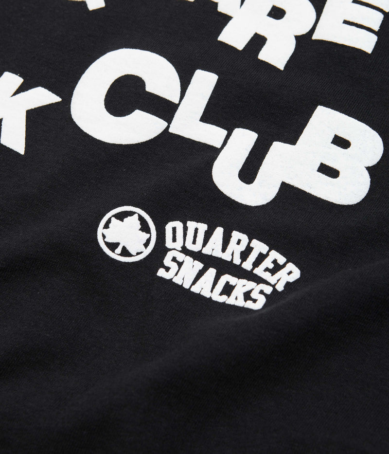 Quartersnacks 2023 Track Club T-Shirt in Black