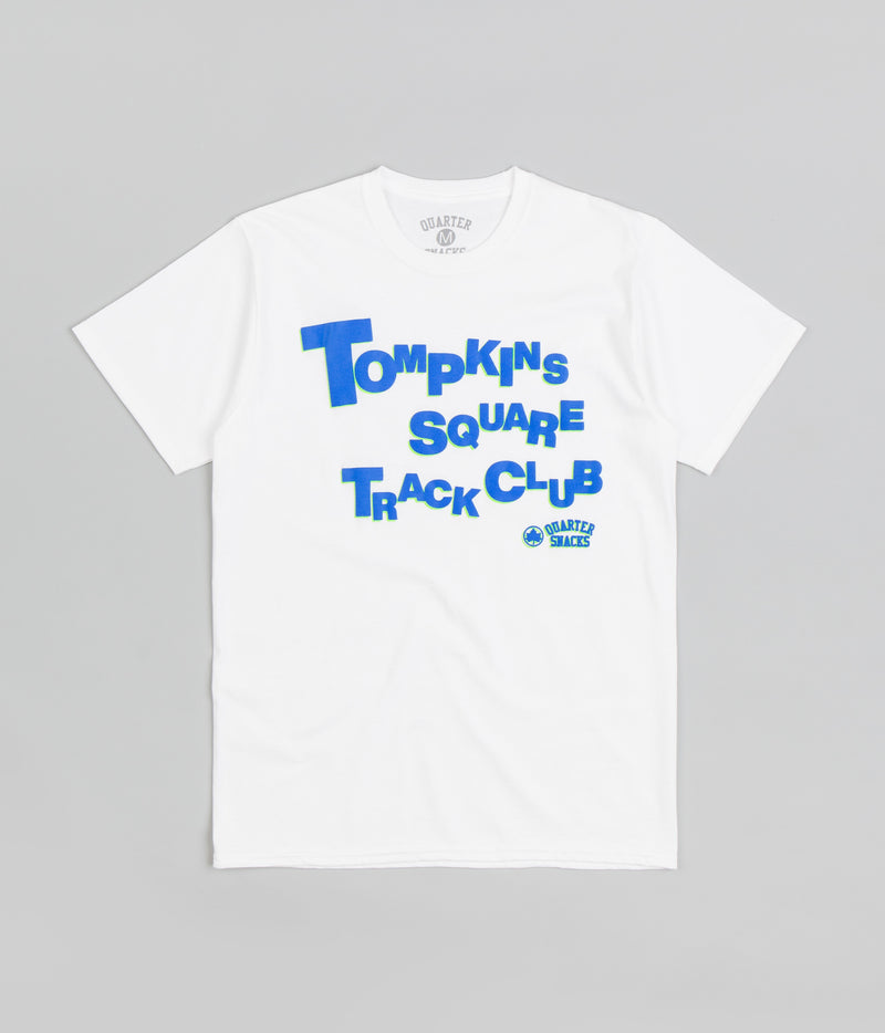 Quartersnacks 2023 Track Club T-Shirt in White