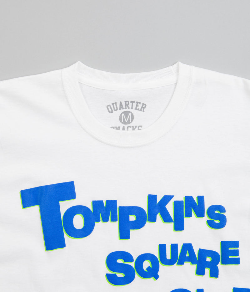 Quartersnacks 2023 Track Club T-Shirt in White