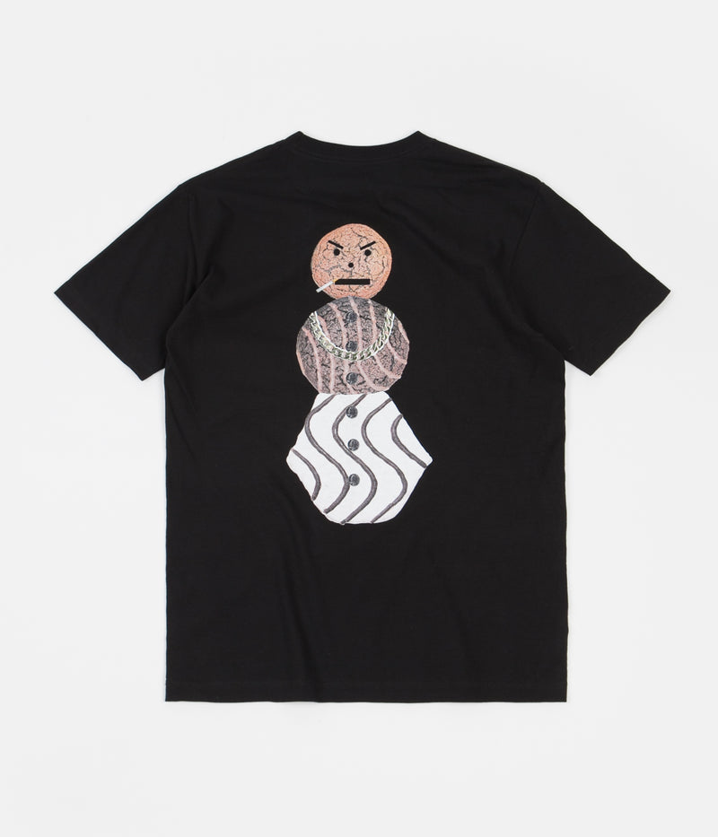 Quartersnacks Classic Snackman T-Shirt in Black