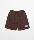 Quartersnacks Hiking Shorts in Brown