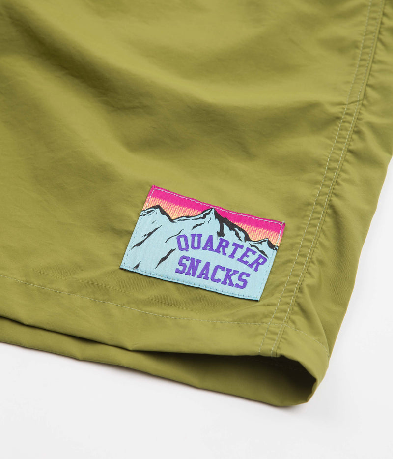 Quartersnacks Hiking Shorts in Pea Green