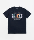 Quartersnacks Jungle Animals T-Shirt in Navy