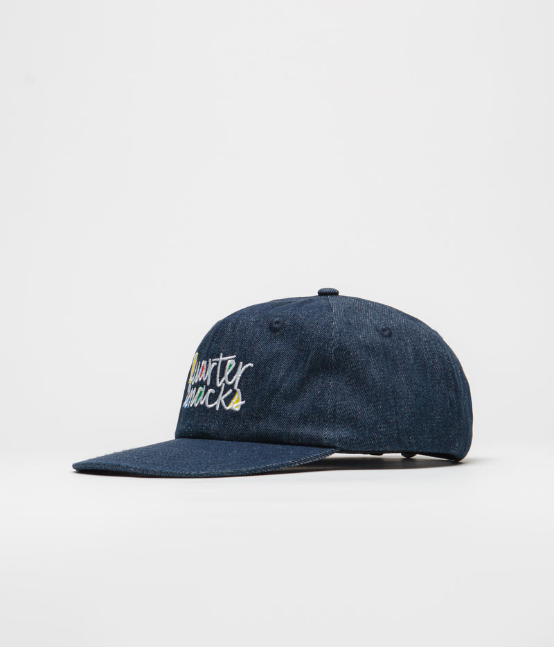Quartersnacks Pop Art Cap in Dark Denim