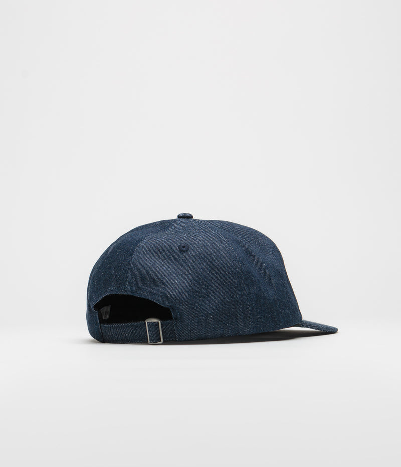 Quartersnacks Pop Art Cap in Dark Denim