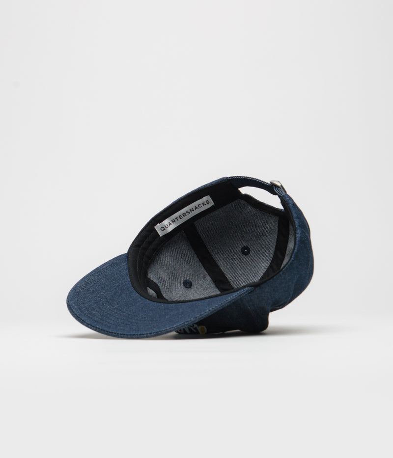 Quartersnacks Pop Art Cap in Dark Denim