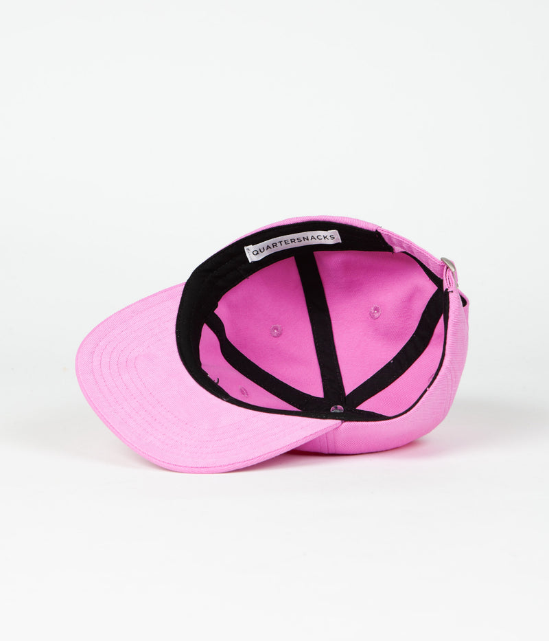 Quartersnacks Pop Art Cap in Pink Denim