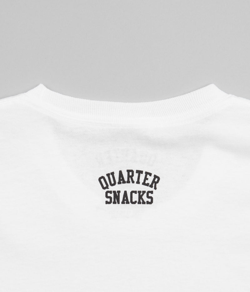 Quartersnacks Skating With You T-Shirt in White
