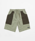 Quasi Solo Shorts in Moss